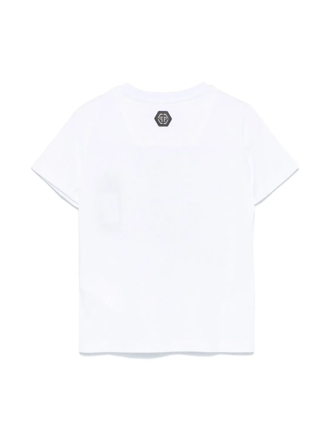 Футболка с принтом медвежонка Philipp Plein, белый — фото 3