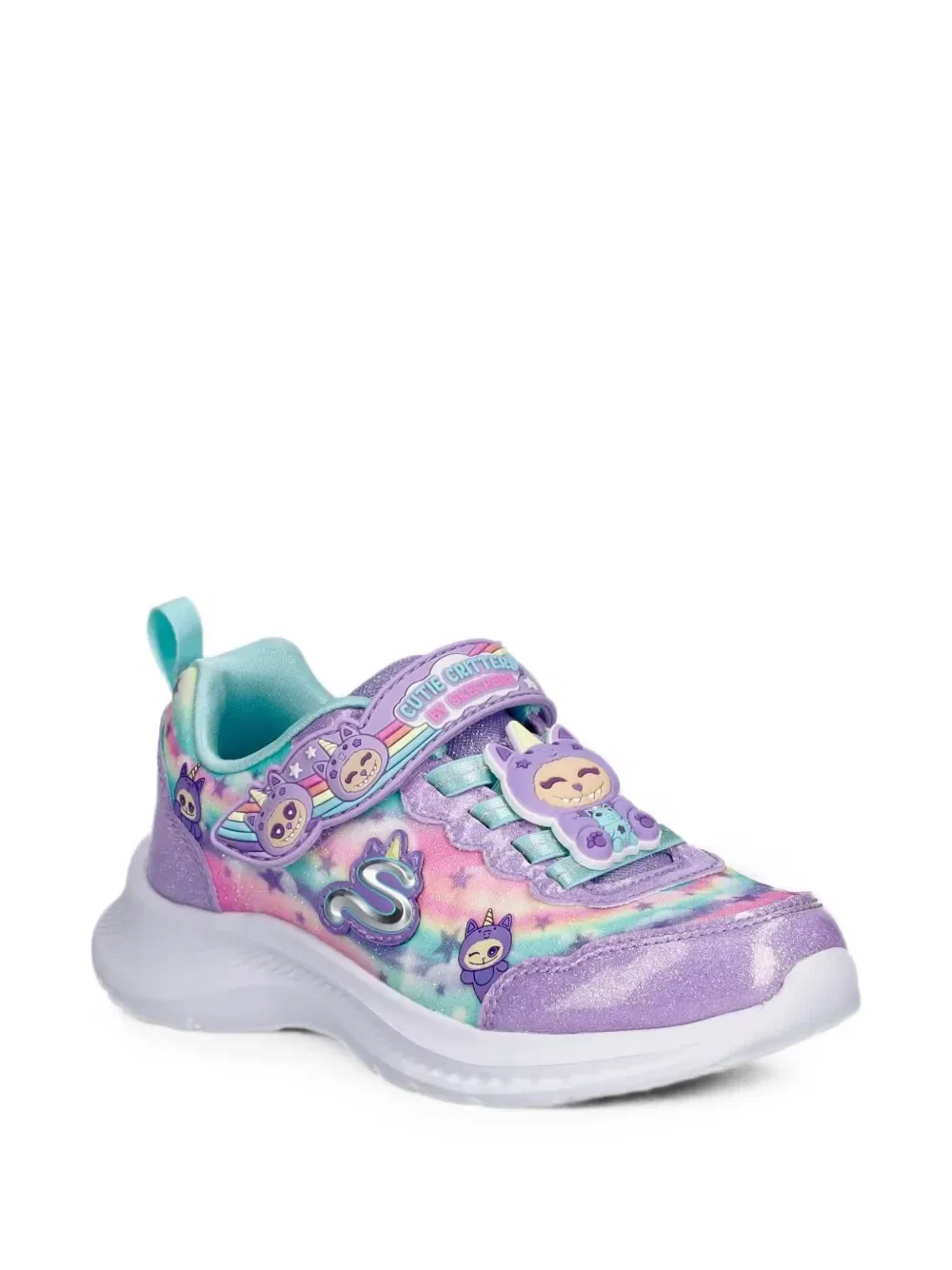 Милые кроссовки Critters Skechers, фиолетовый
