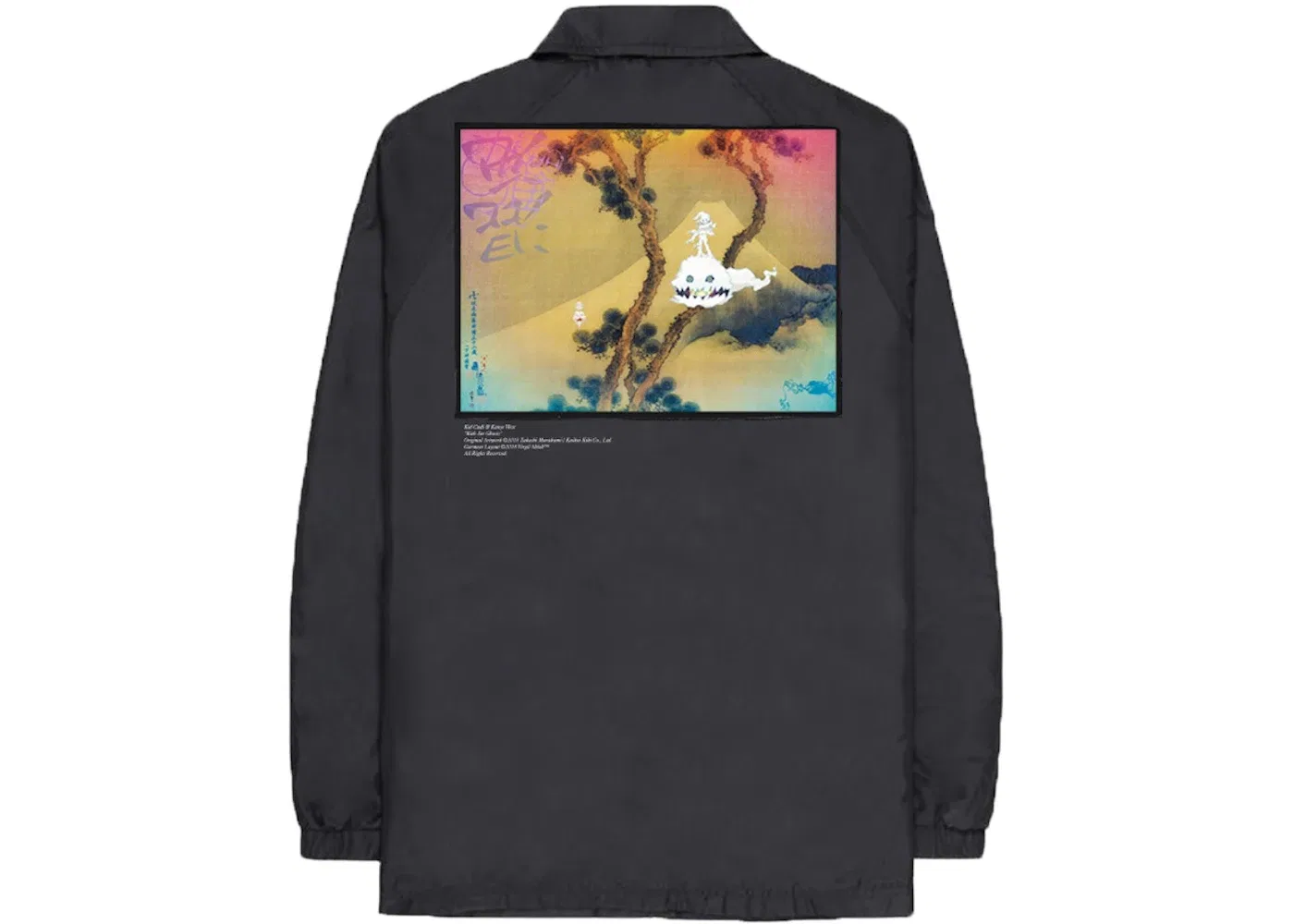 Детская куртка с принтом Kanye West Kids See Ghosts Jacket, Black — фото 2