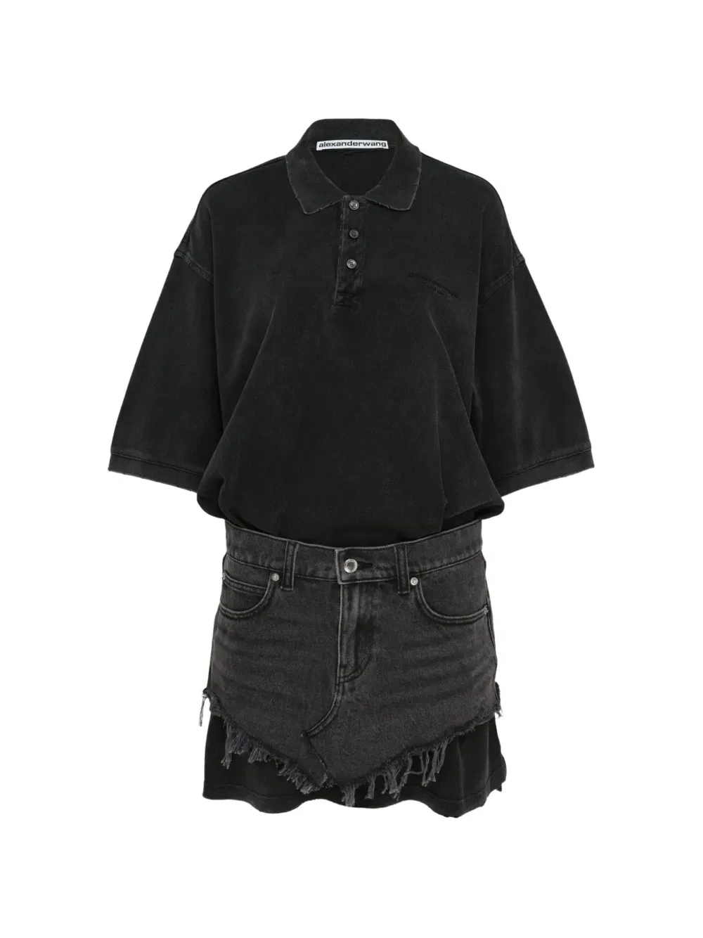 Платье повседневное Alexander Wang, серый