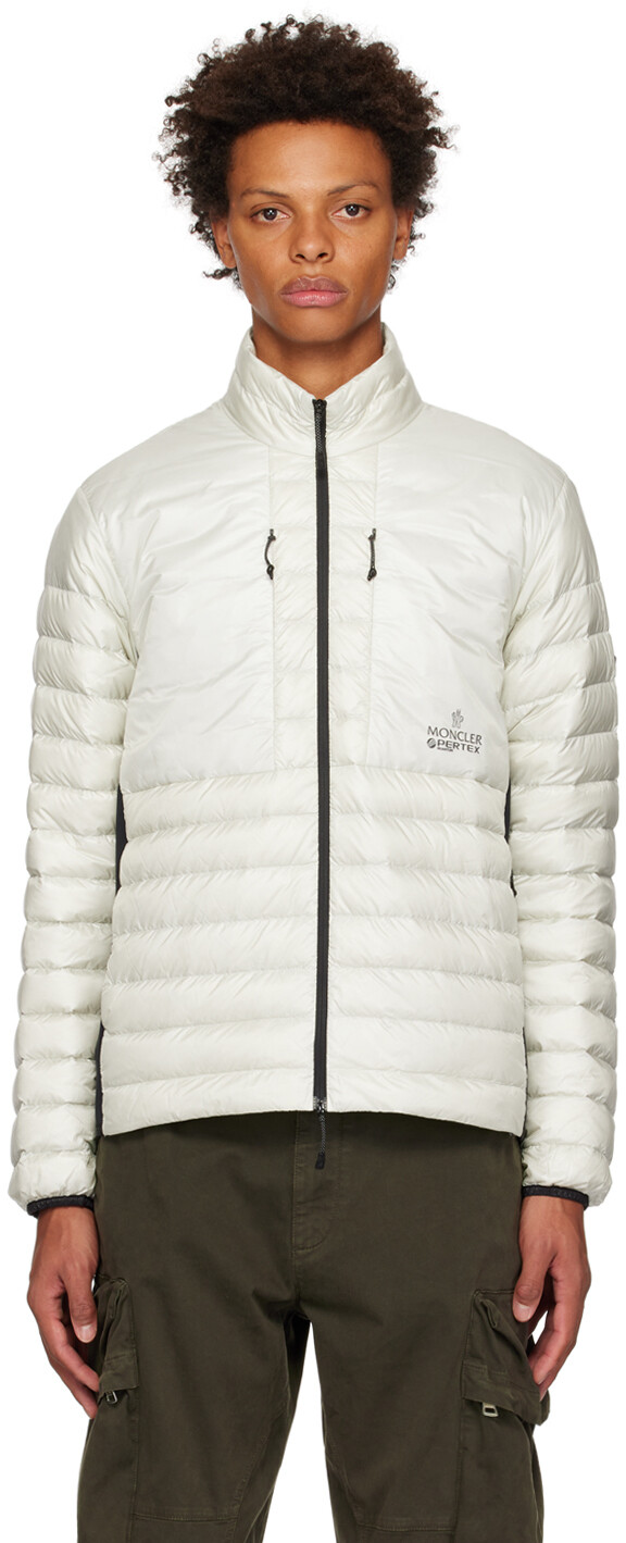 

Белый пуховик Jovet Moncler, Белый;серый, Белый пуховик Jovet Moncler