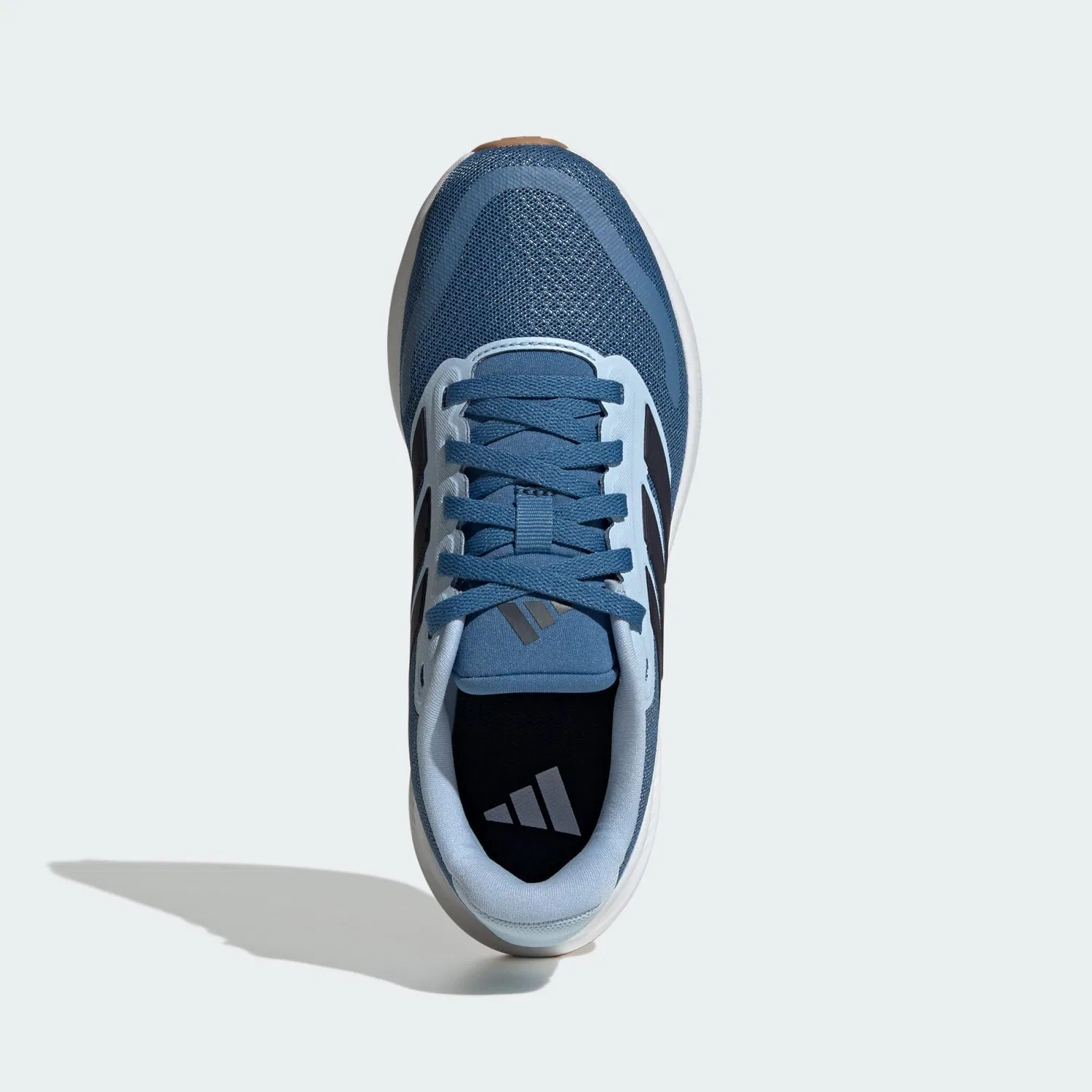 Детские кроссовки с шнуровкой Runfalcon 5 Adidas, Navyblau Petrolblau Kometblau — фото 2