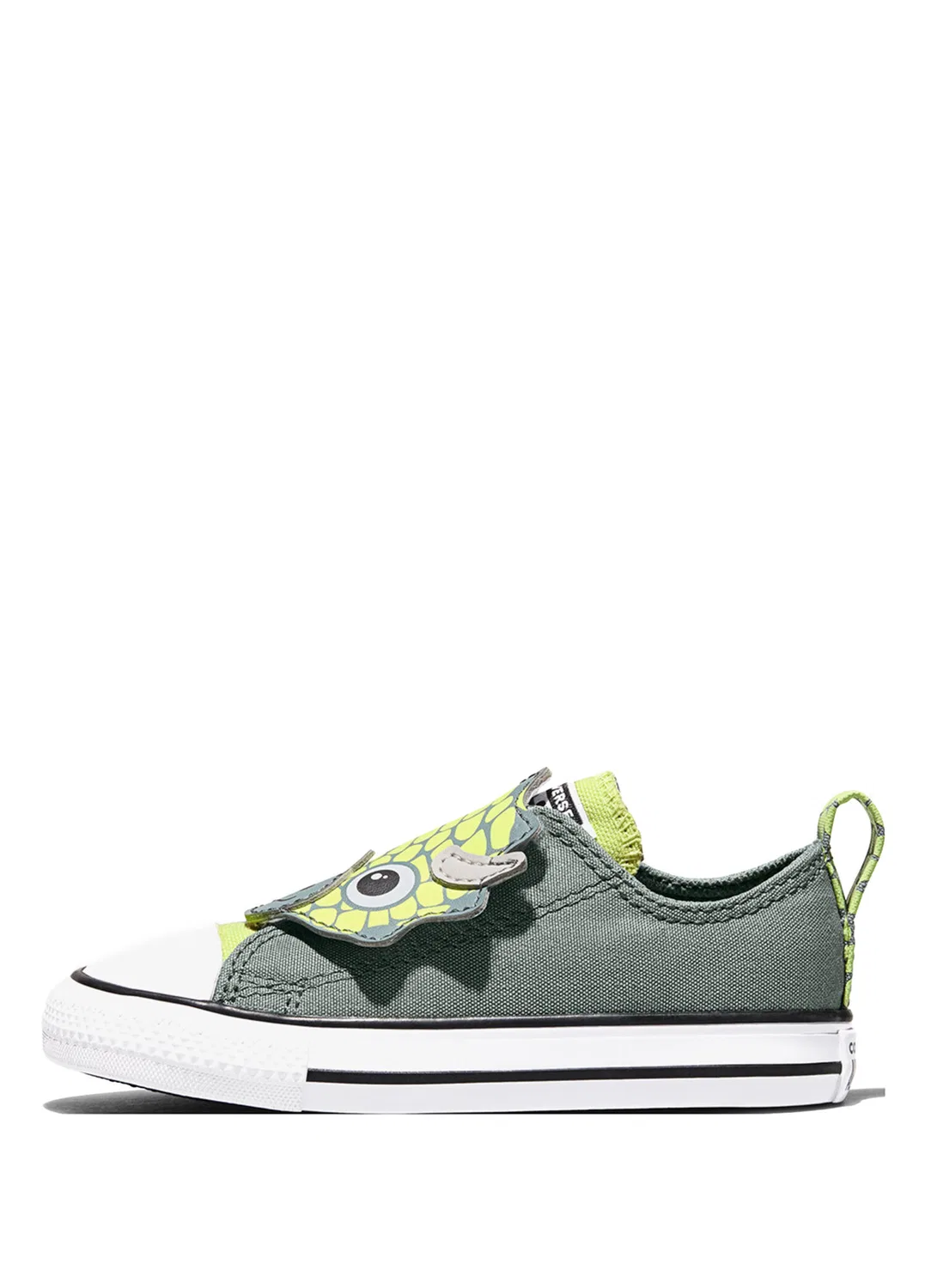 Кеды Converse Chuck Taylor All Star One Strap, green — фото 4