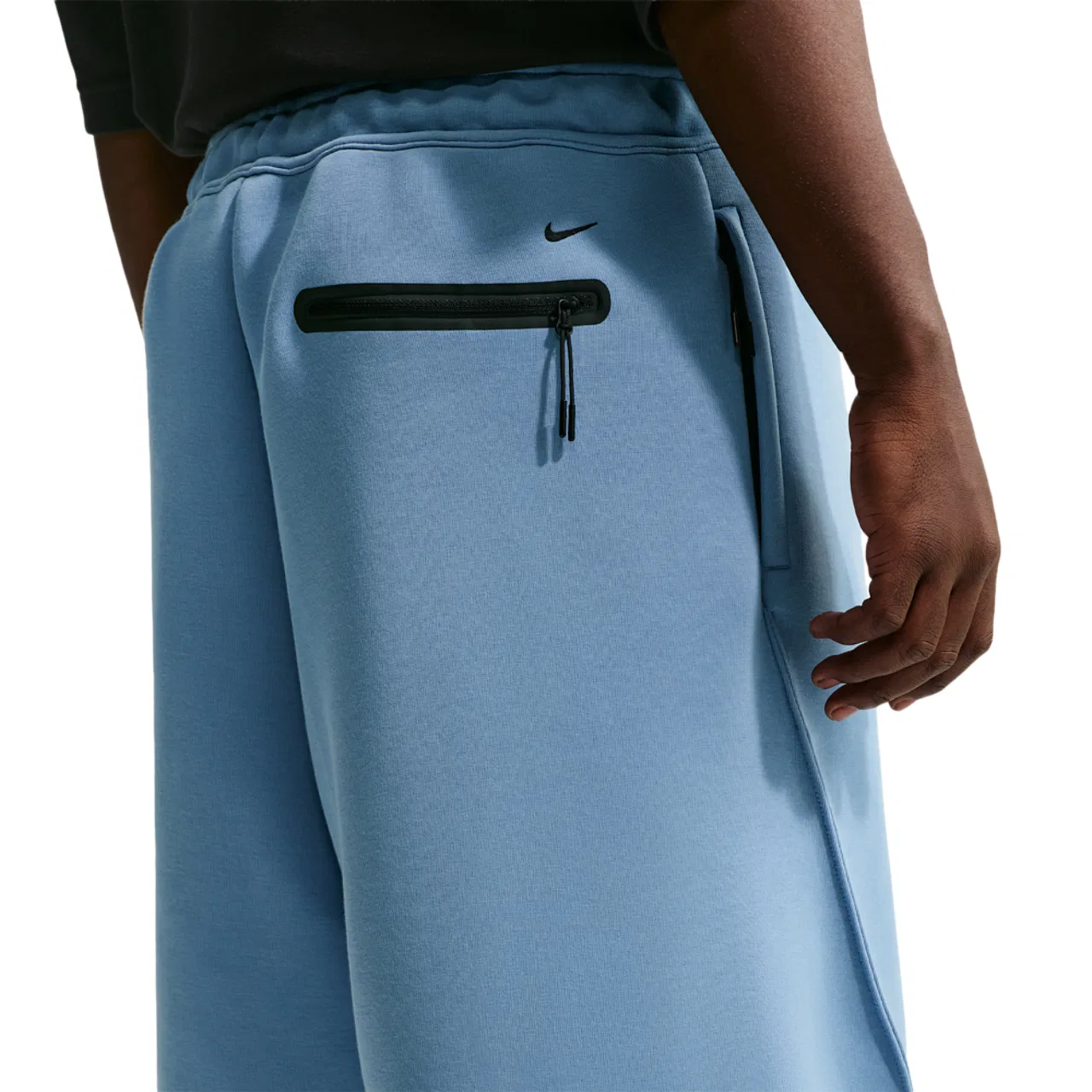 Мужские шорты Tech Fleece Nike, цвет Work Blue/Black — фото 2