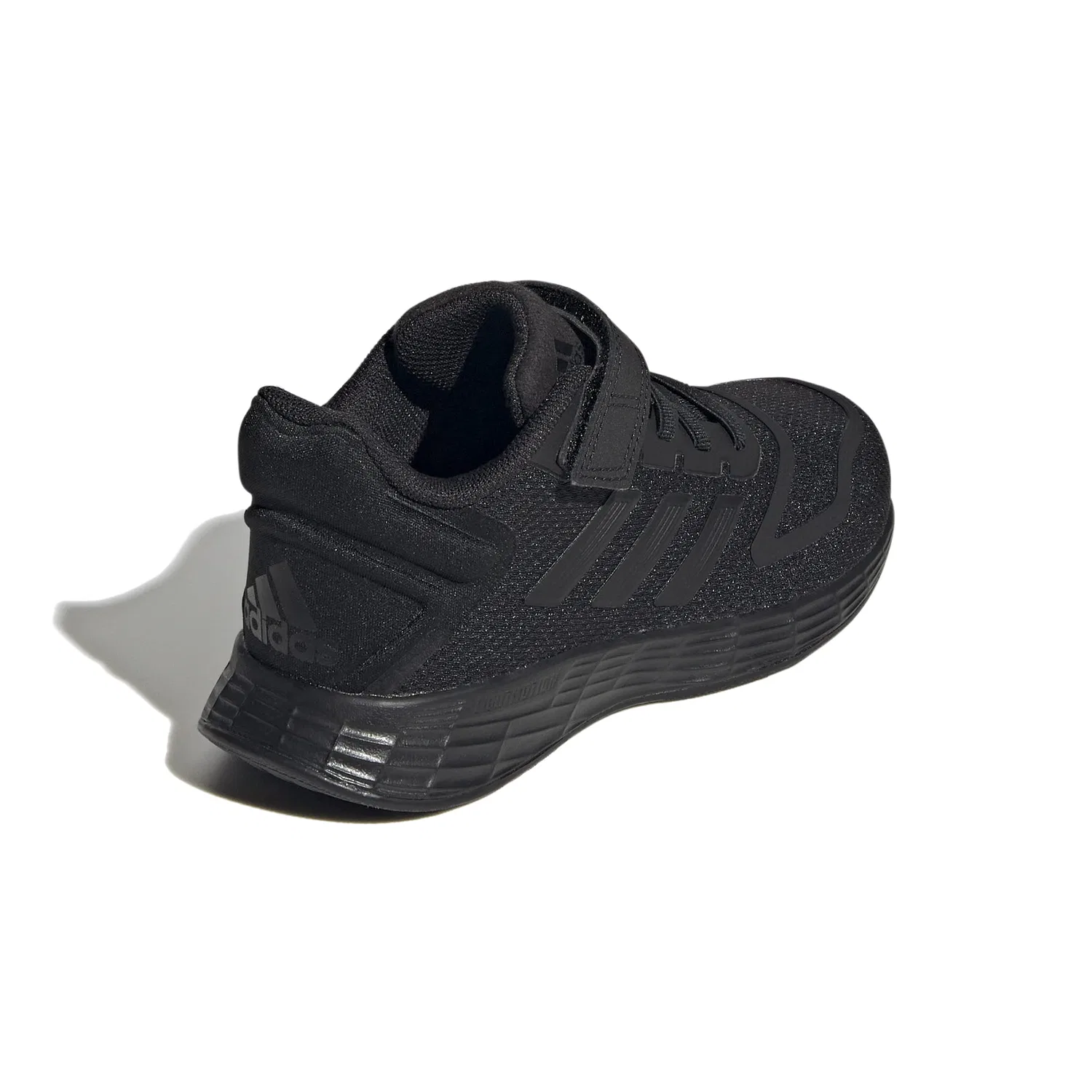 Детские кроссовки для мальчиков с легкой конструкцией Duramo 10 El K Adidas, Core Black Core Black — фото 3