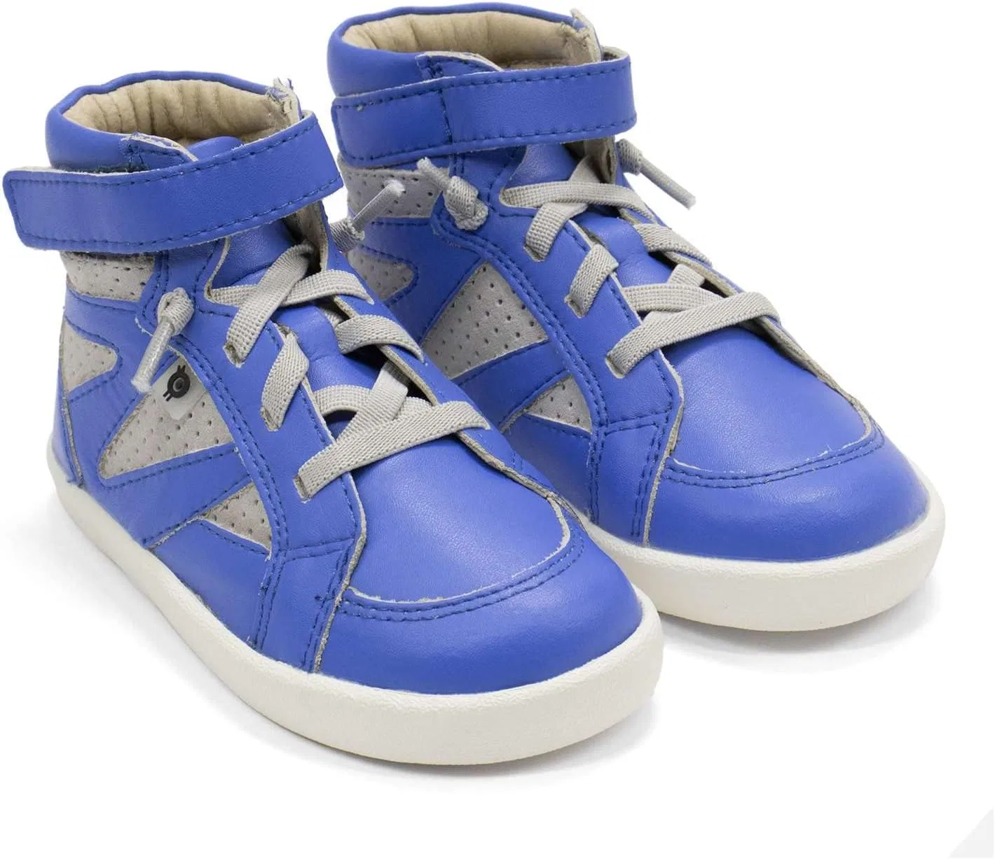 Детские кроссовки для мальчиков New Leader Old Soles, Neon Blue Grey Suede