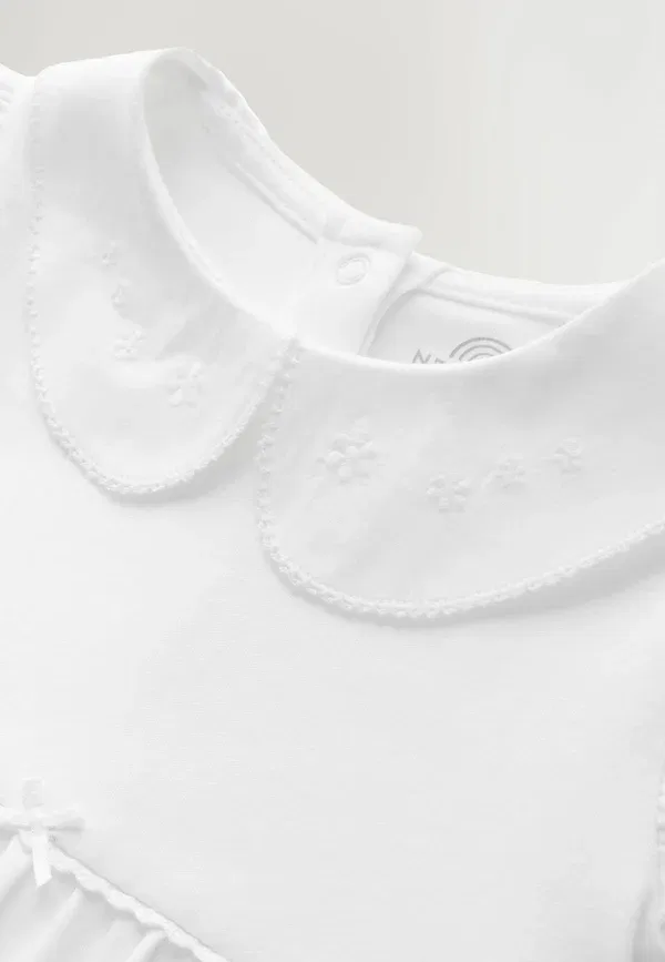 Боди с бантом Next Regular fit white, белый — фото 3