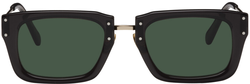

Черные солнцезащитные очки Le Raphia 'Les Lunettes Soli' Jacquemus