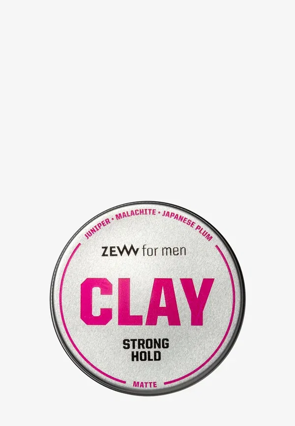 Стилизующий крем для волос Matt Clay Strong Hold Japanese Plum, Zew For Men, 100 мл, Silver