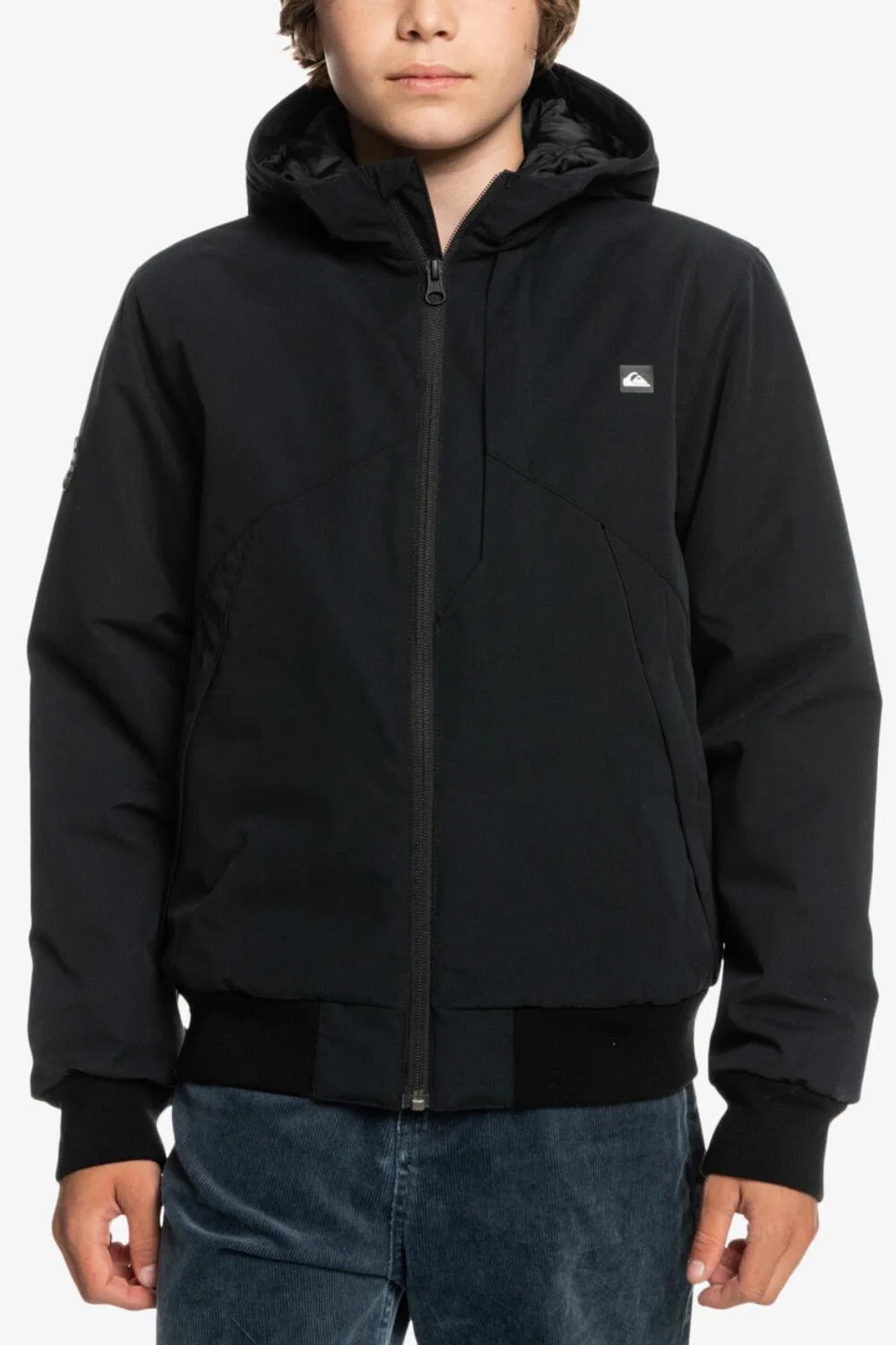 Детская водонепроницаемая зимняя куртка New Brooks Quiksilver, Schwarz — фото 2