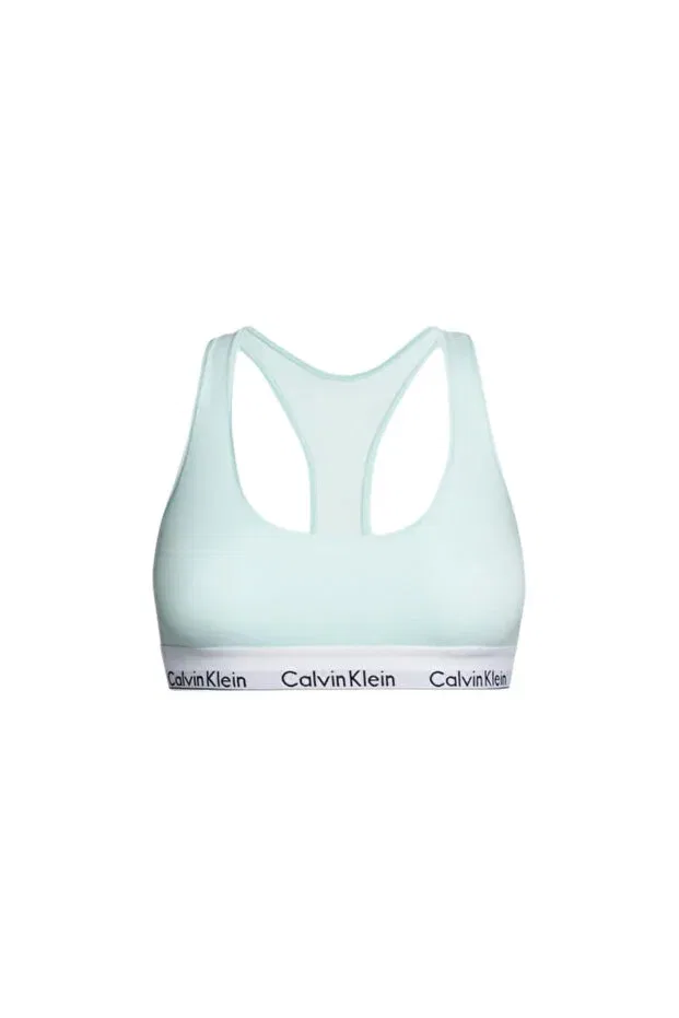 Женское спортивный бра с принтом Calvin Klein, Blue