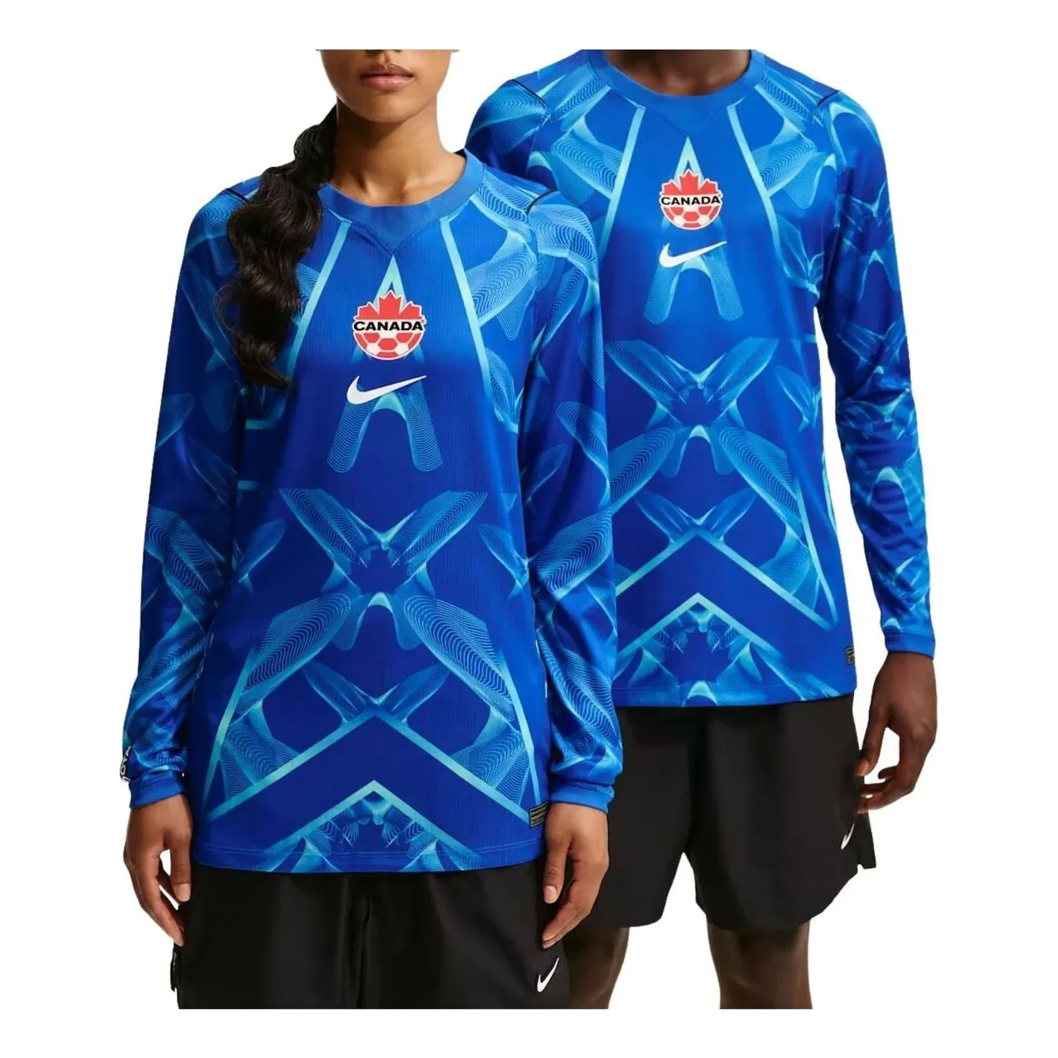 Мужская футболка с коротким рукавом Nike x Canada x NOCTA Cryoshot Goalkeeper T-Shirt, синий