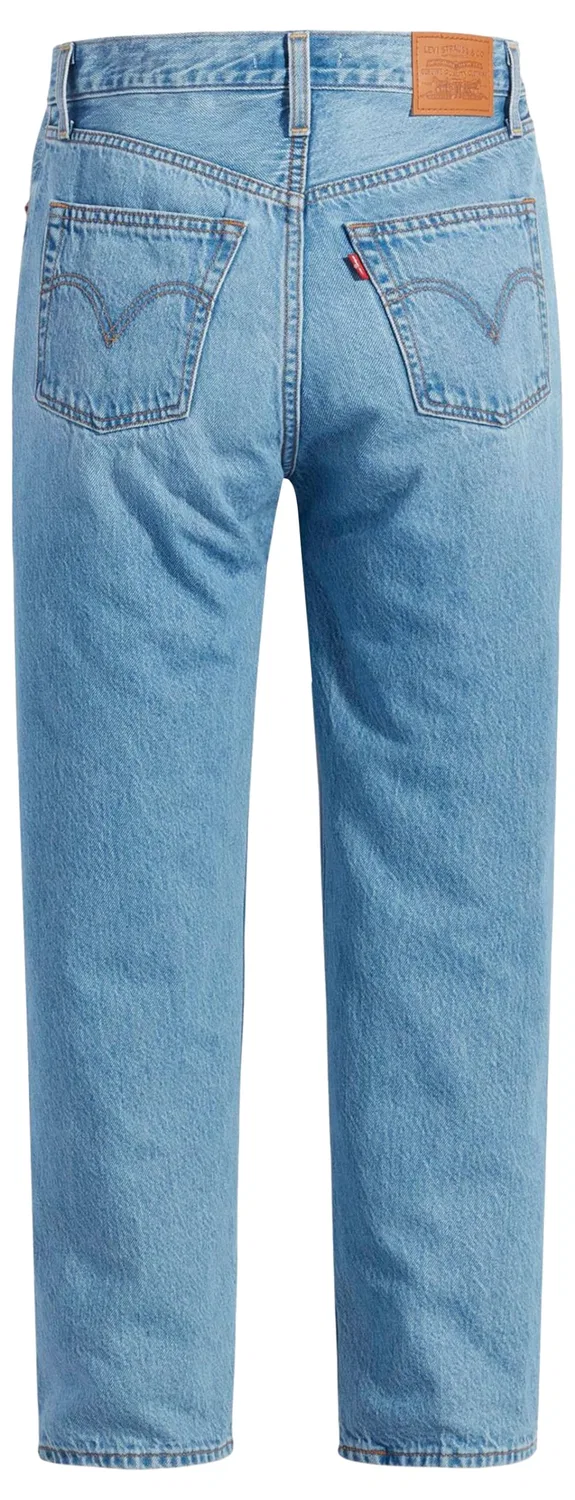 Женские джинсы прямого кроя Ribcage Straight Ankle Levi's, Light Indigo Worn in — фото 4