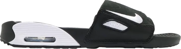 Сандалии Nike Wmns Air Max 90 Slide 'Black White', черный