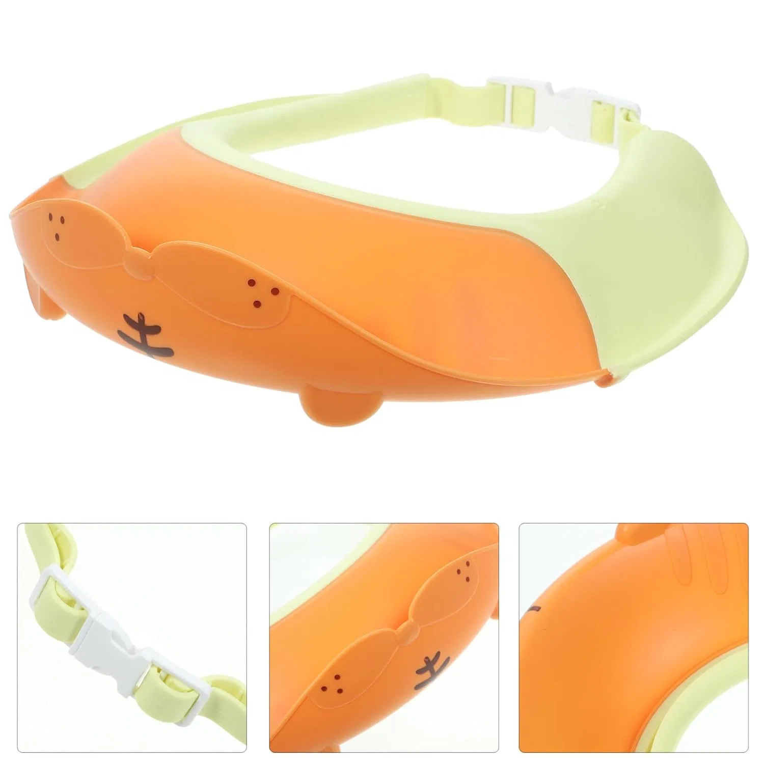 Шапочка для душа for Toddlers, Adjustable, HOMOCONO, 1 шт, 22x22x4.8 см, Multi-Coloured — фото 4