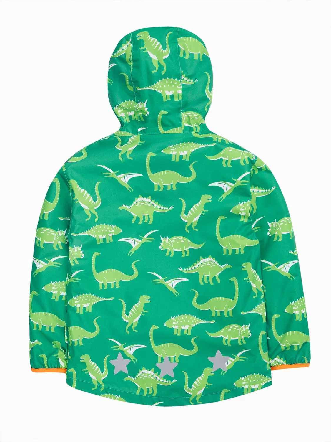 Куртка водонепроницаемая Frugi Dinosaur, зеленый — фото 2