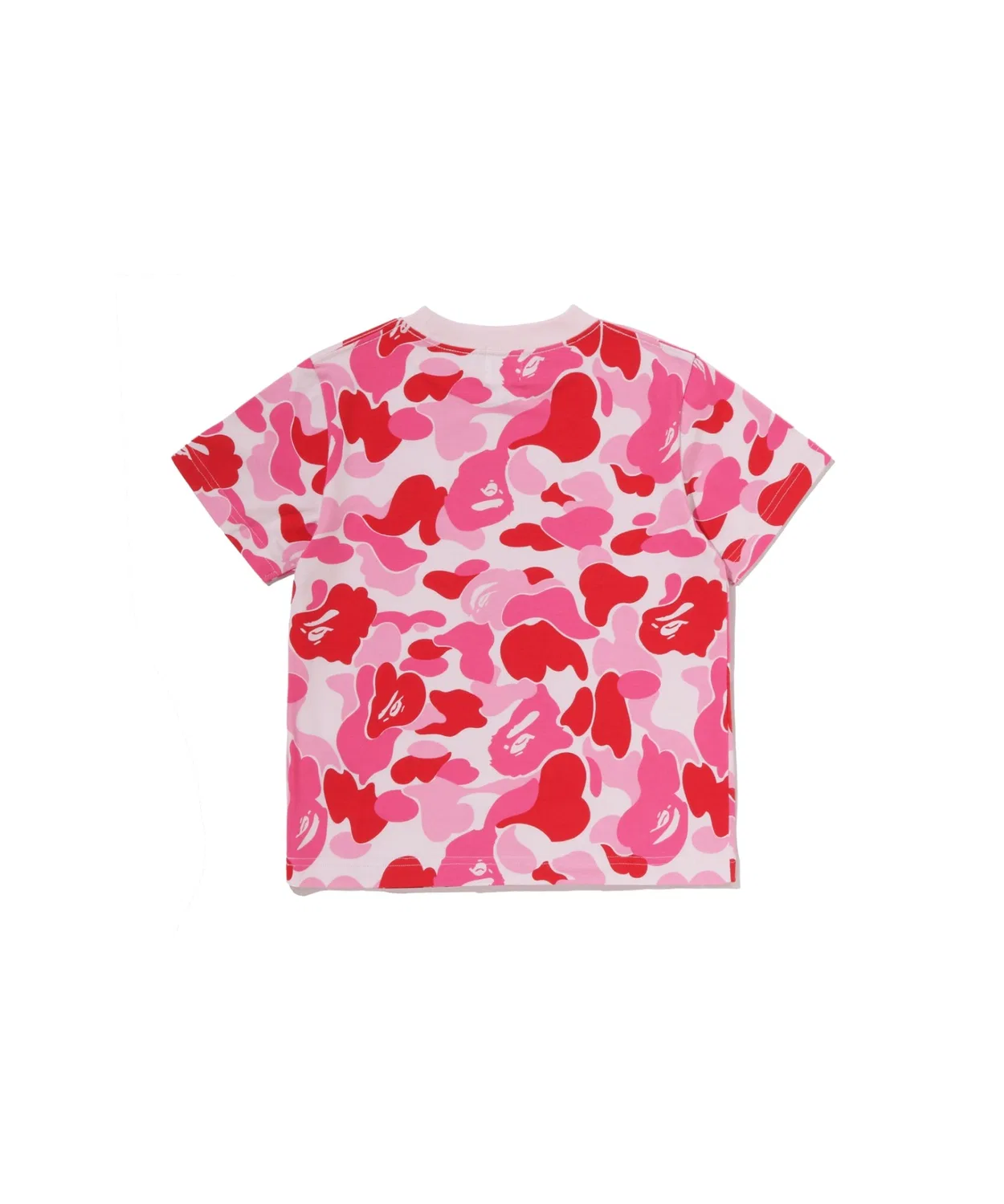 Детская футболка с коротким рукавом и камуфляжным принтом ABC CAMO BABY MILO COLLEGE TEE A BATHING APE, Blue — фото 4