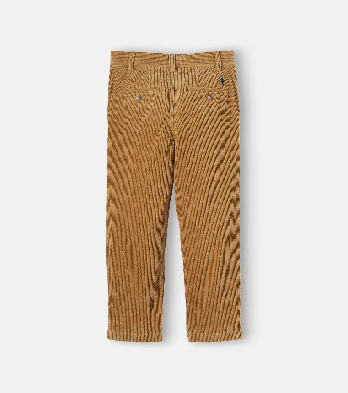 Вельветовые брюки из хлопка Polo Ralph Lauren Kids, коричневый — фото 3