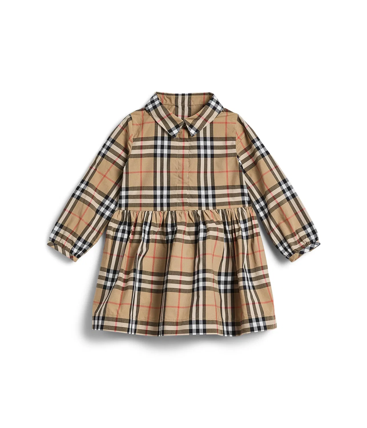 Платье в клетку «Винифред» (для младенцев/малышей) Burberry Kids, Sand IP Check