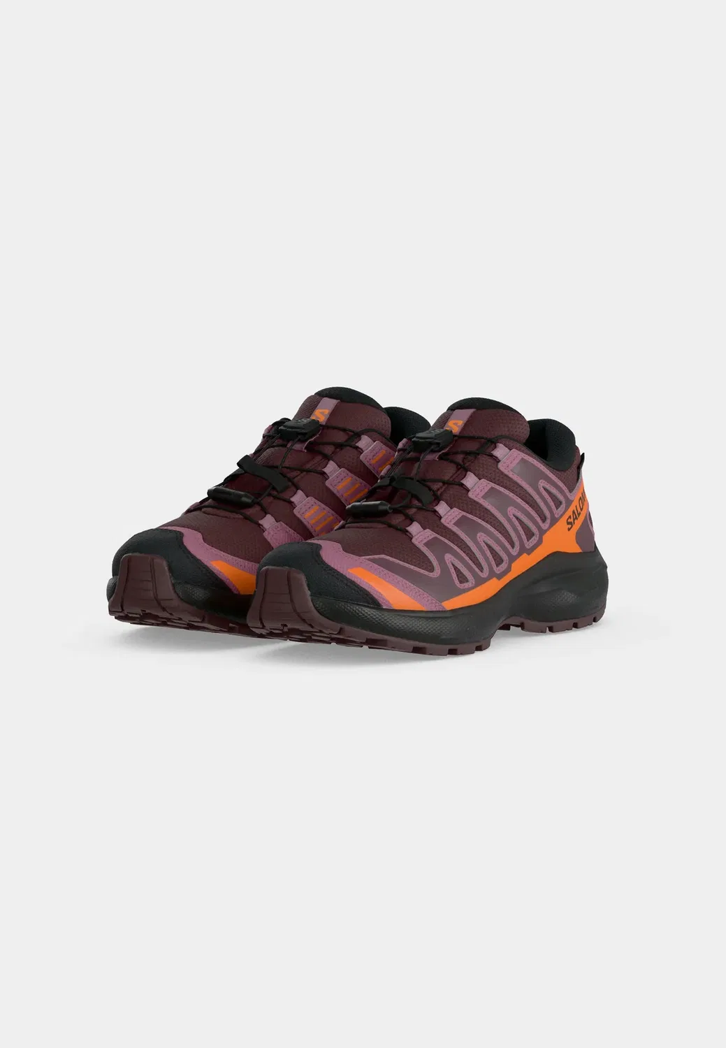 Походные ботинки Salomon XA Pro унисекс, водонепроницаемые, Huckleberry/Black/Nectarine — фото 3