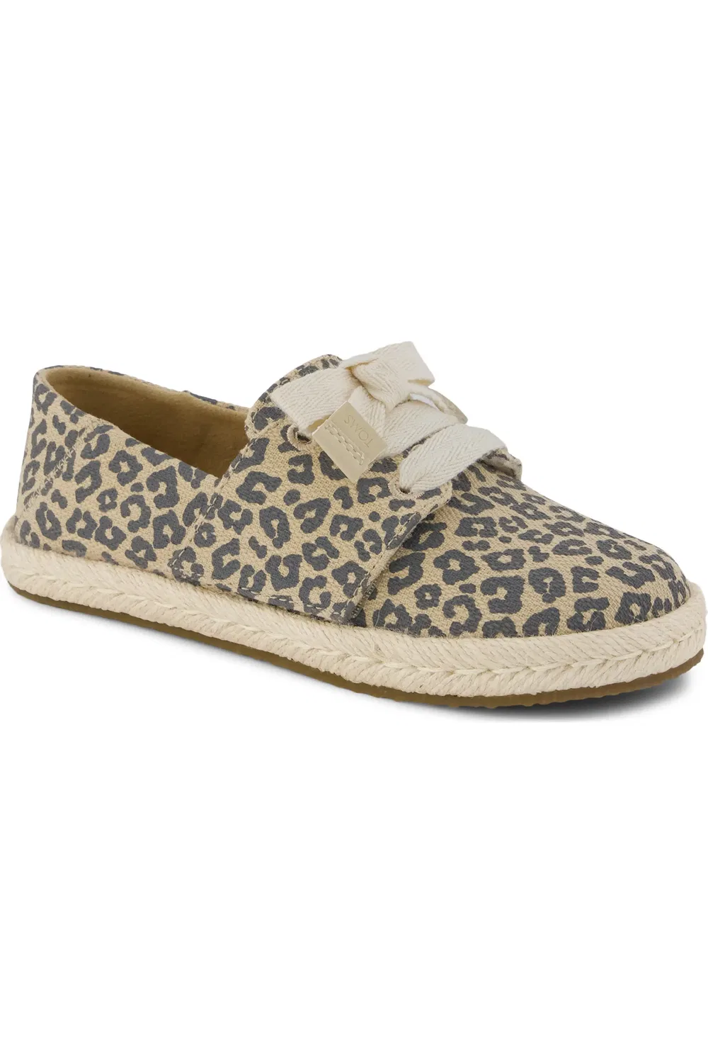 Кроссовки детские с эспадрильевым дизайном Carolina TOMS, бежевый