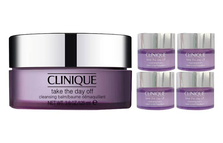 Набор очищающих бальзамов Clinique Chubby Purple, 125 мл + 4×30 мл