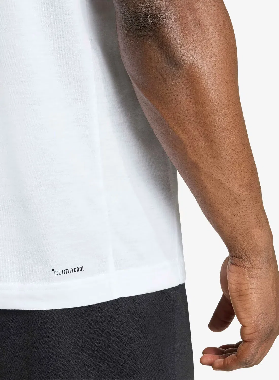 Футболка с логотипом Workout Essentials Feelready Adidas, белый — фото 4