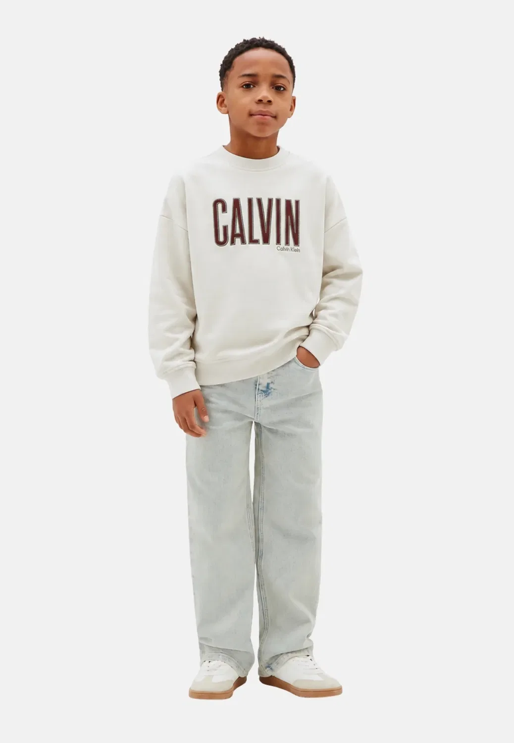 Толстовка с аппликацией Calvin - толстовка Calvin Klein Jeans, Turtledove-Cks — фото 2