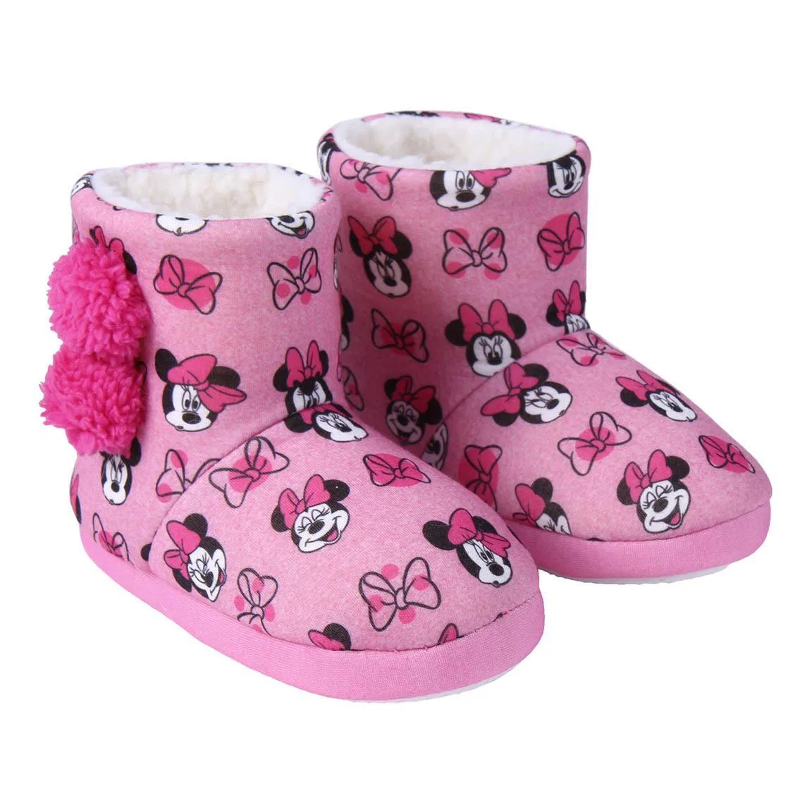 Детские тапочки с принтом Minnie Mouse Disney, Rosa