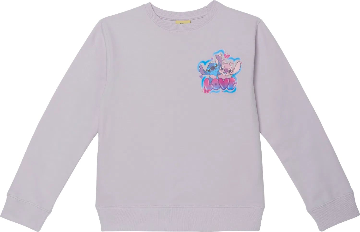 Детский свитшот Stitch Purple