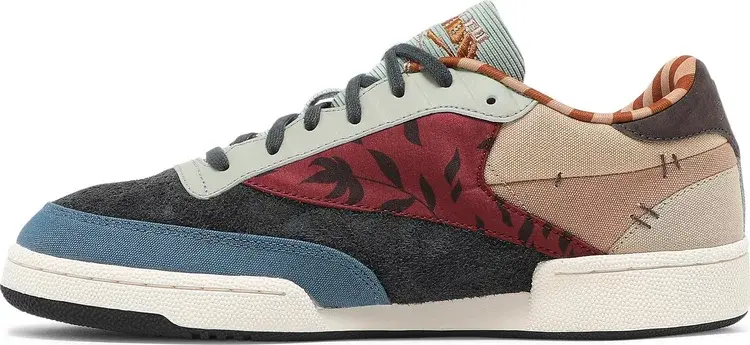 Кроссовки Reebok Club C 85 'Patchwork' x Kung Fu Panda — фото 4