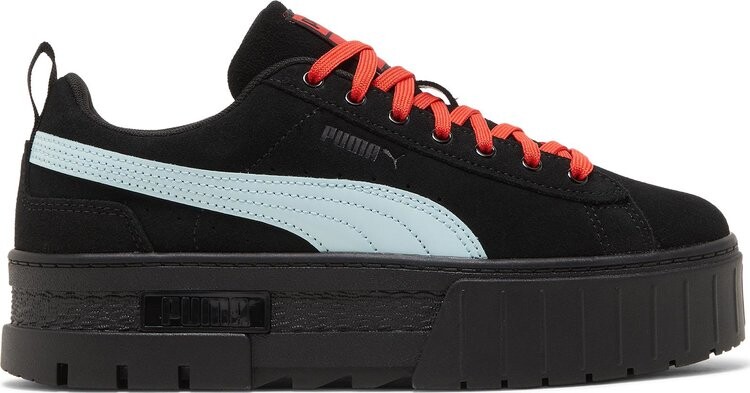 

Кроссовки Puma Dua Lipa x Wmns Mayze Suede Black Blue Glow, черный