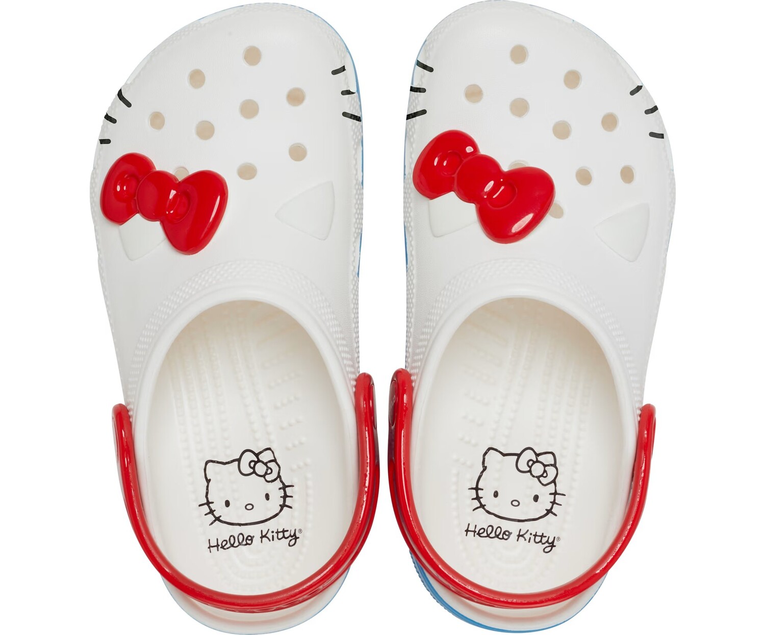 

Сабо детские Crocs Classic x Hello Kitty, белый