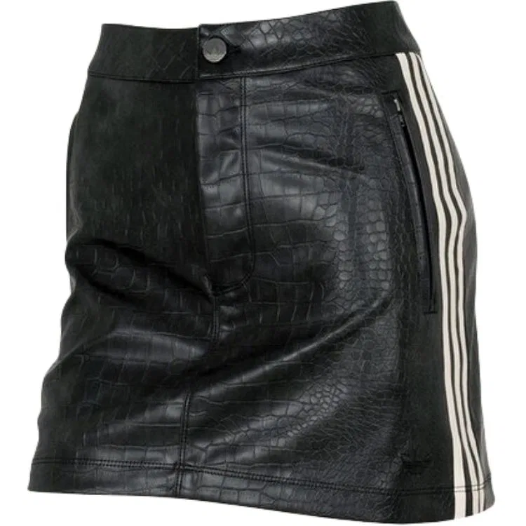 Женская юбка-миди А-силуэта, Black, Adidas Originals