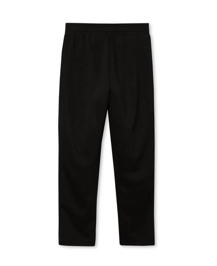 Спортивные брюки из трикотажа с боковыми молниями Lands' End, Black — фото 2
