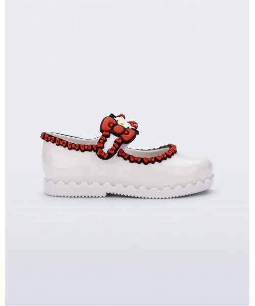 Детские балетки Melissa Mini Melissa Hip Ballerina + Hello Kitty and Friends BB, White