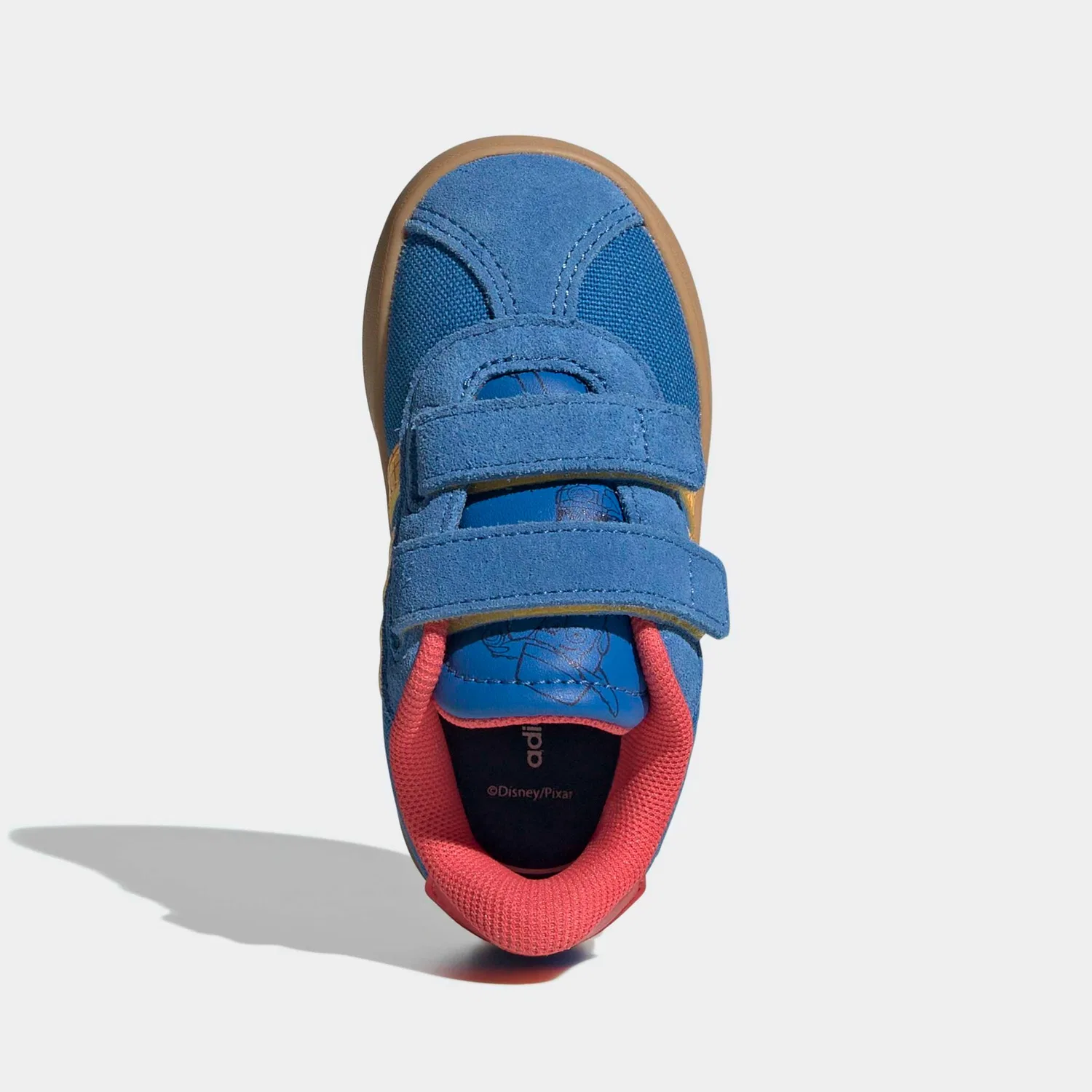 Детские кроссовки с персонажами Pixar Adidas Sportswear, Bright Royal/Bold Gold/Semi Lucid Red — фото 4