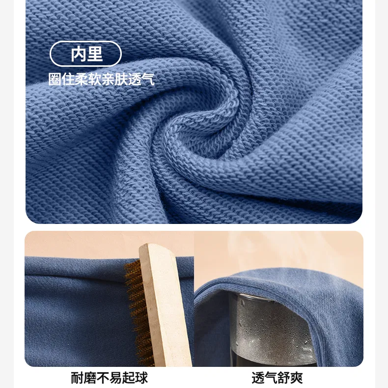 Детский свитшот с круглым вырезом Dickies, Sizhen Navy Blue — фото 4