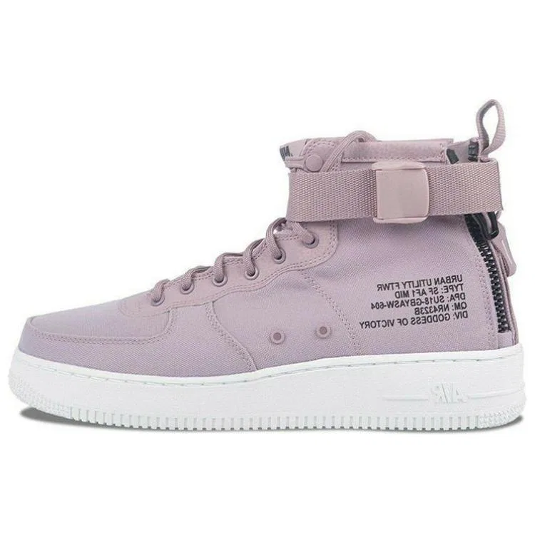 Детские кеды для скейтбординга с принтом Nike SF Air Force 1 Mid Elemental Rose, Black