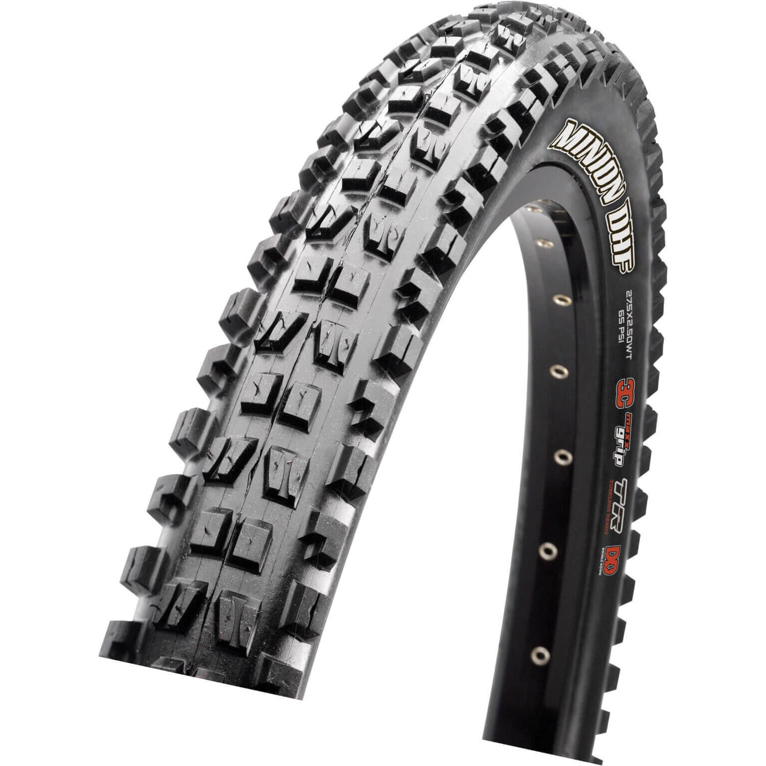 

Складная покрышка Minion DHF WT Skinwall 29x2,60 дюйма - DualCompound TR EXO MAXXIS, черный / черный / черный