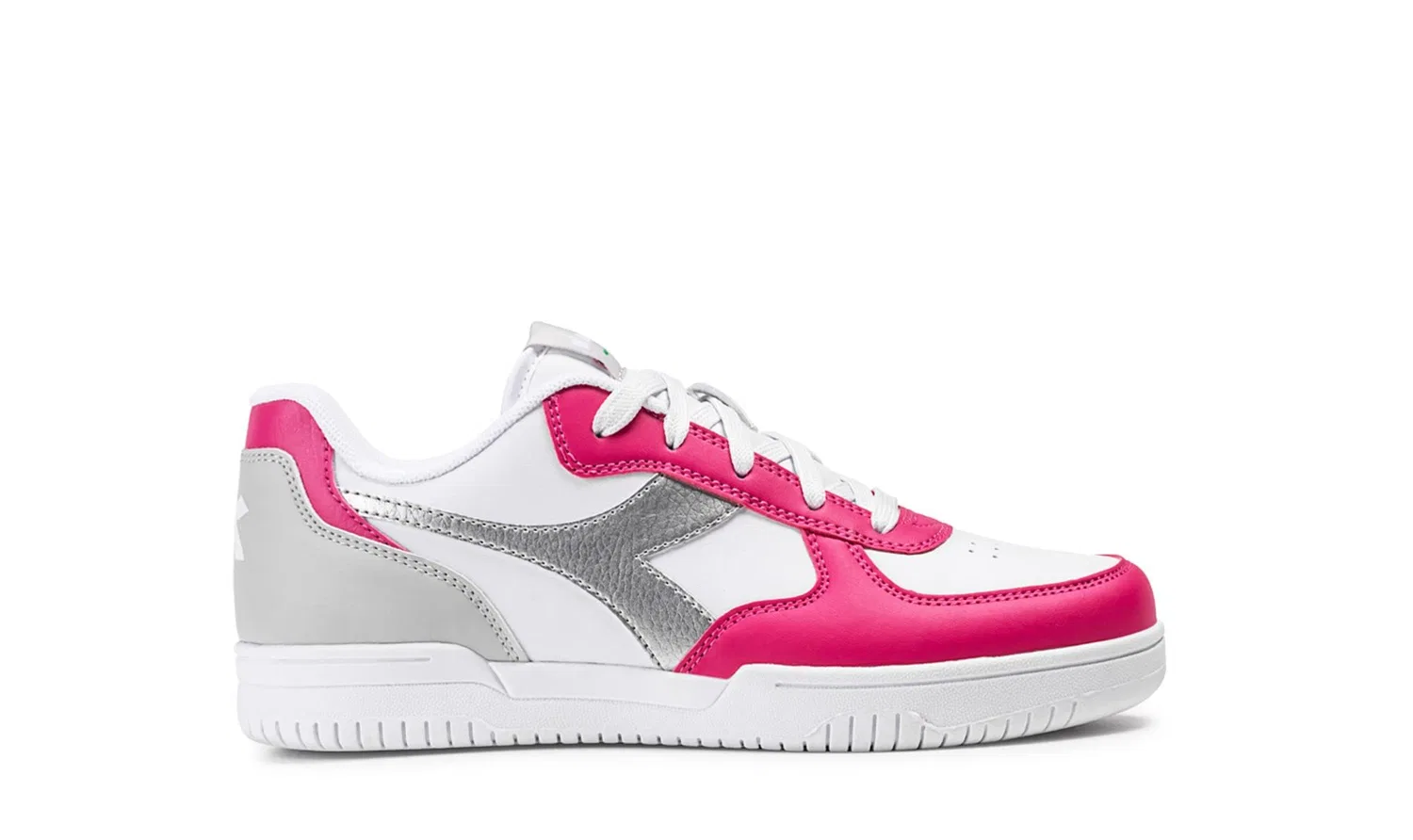 Детские кроссовки для мальчиков с контрастным фризом Raptor Low GS Diadora, Bossa Nova Peacoat