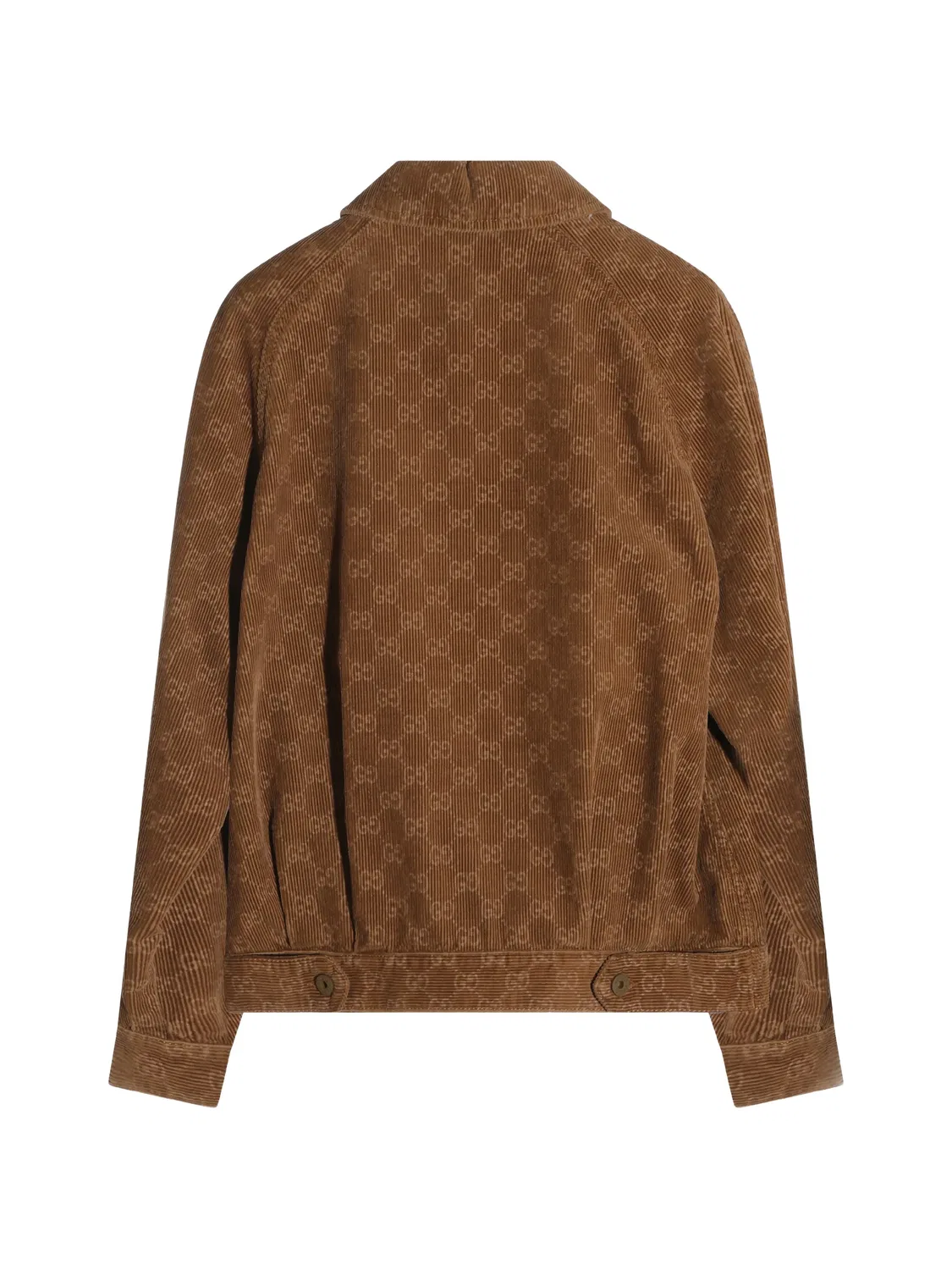 Куртка вельветовая GG Supreme коричневая Gucci, коричневый — фото 2