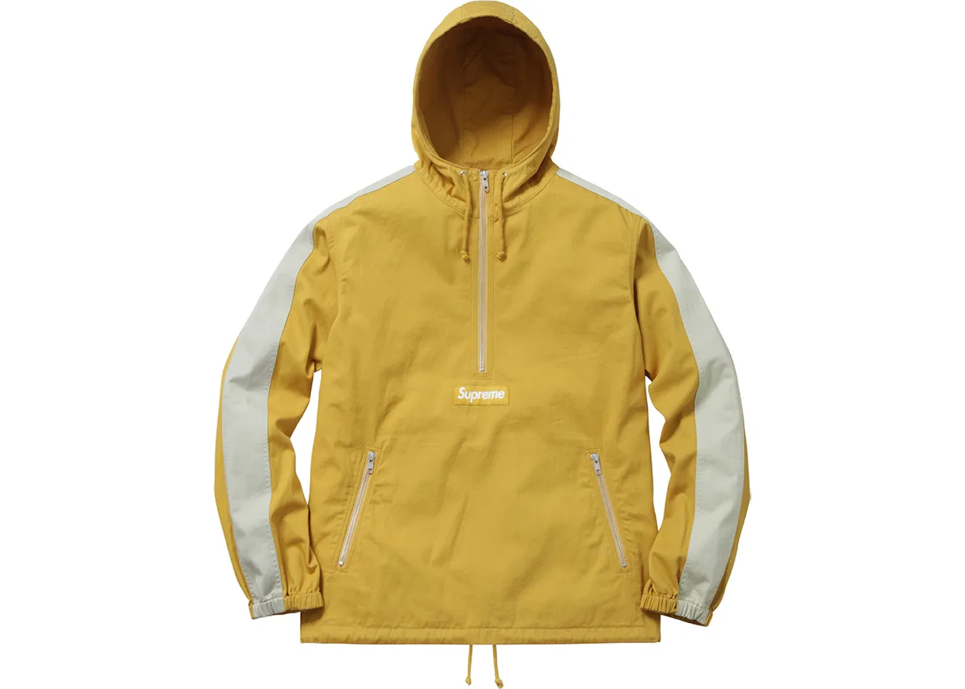 Мужская куртка-анорак с длинным рукавом Supreme Pullover, Yellow