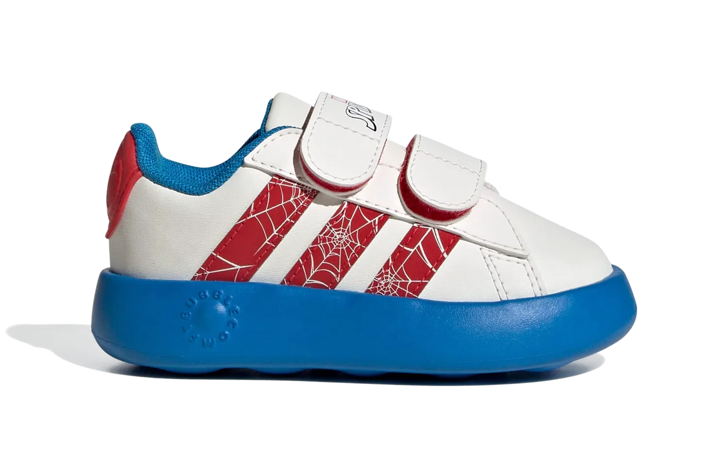 Детские кроссовки Spider-Man Grand Court Adidas, белый