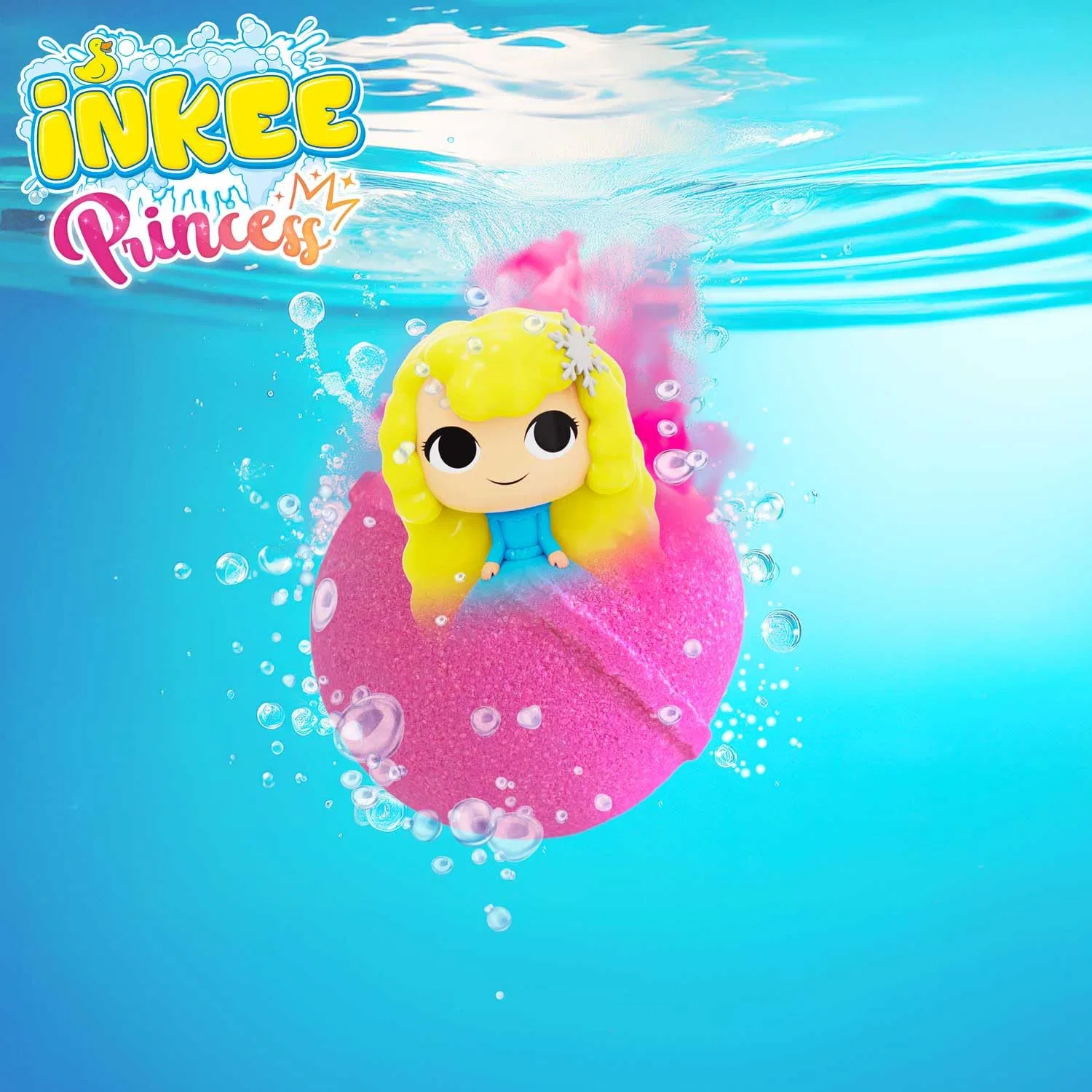 Набор бомбочек для ванны INKEE Surprise Princess, 5x100 г — фото 3
