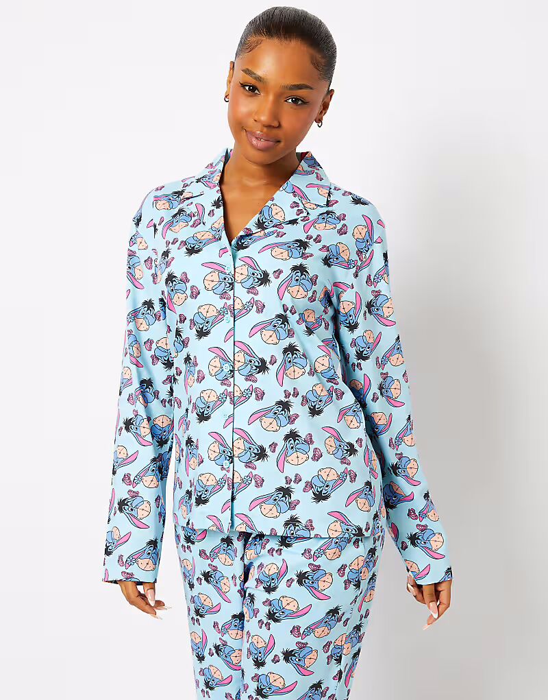 

Пижамный комплект Skinnydip London Disney Eeyore в синем цвете