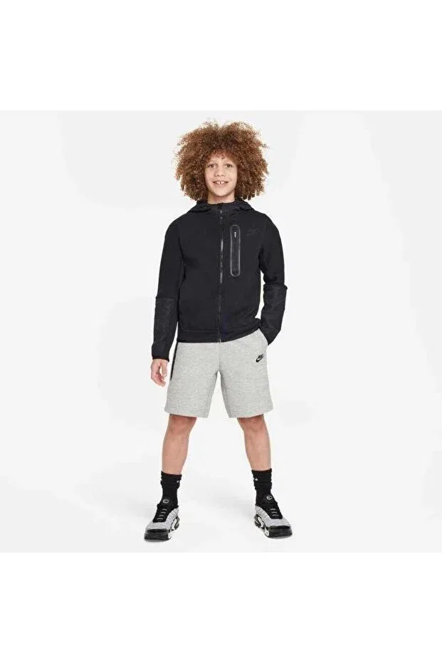 Детские шорты для мальчиков из полиэстера Nike, Gray — фото 4