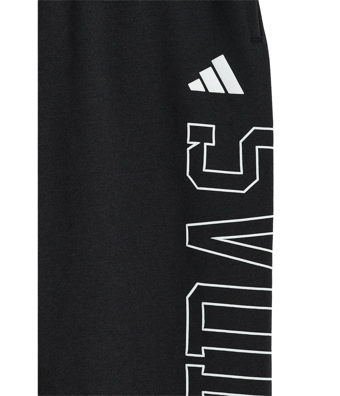 Спортивные брюки с графическим принтом (для детей постарше) Adidas Kids, Black Adi — фото 3