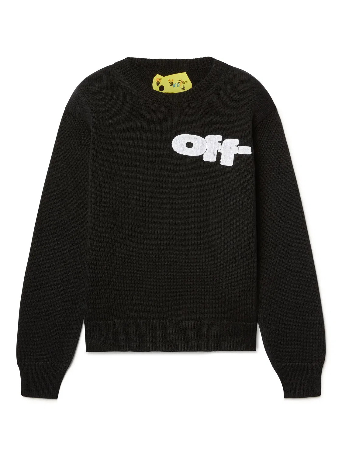Толстовка с логотипом OFF-WHITE, черный