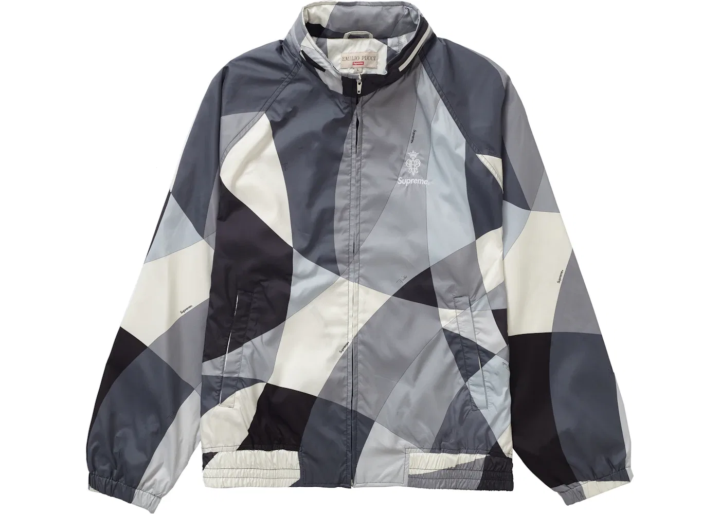 Мужская куртка с принтом Emilio Pucci Sport Jacket Supreme, Black — фото 2